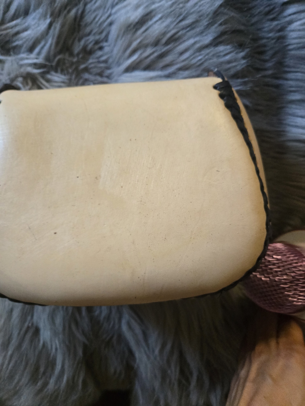 Leather Crossbody Bag - Multicolor - Picture 4 of 6